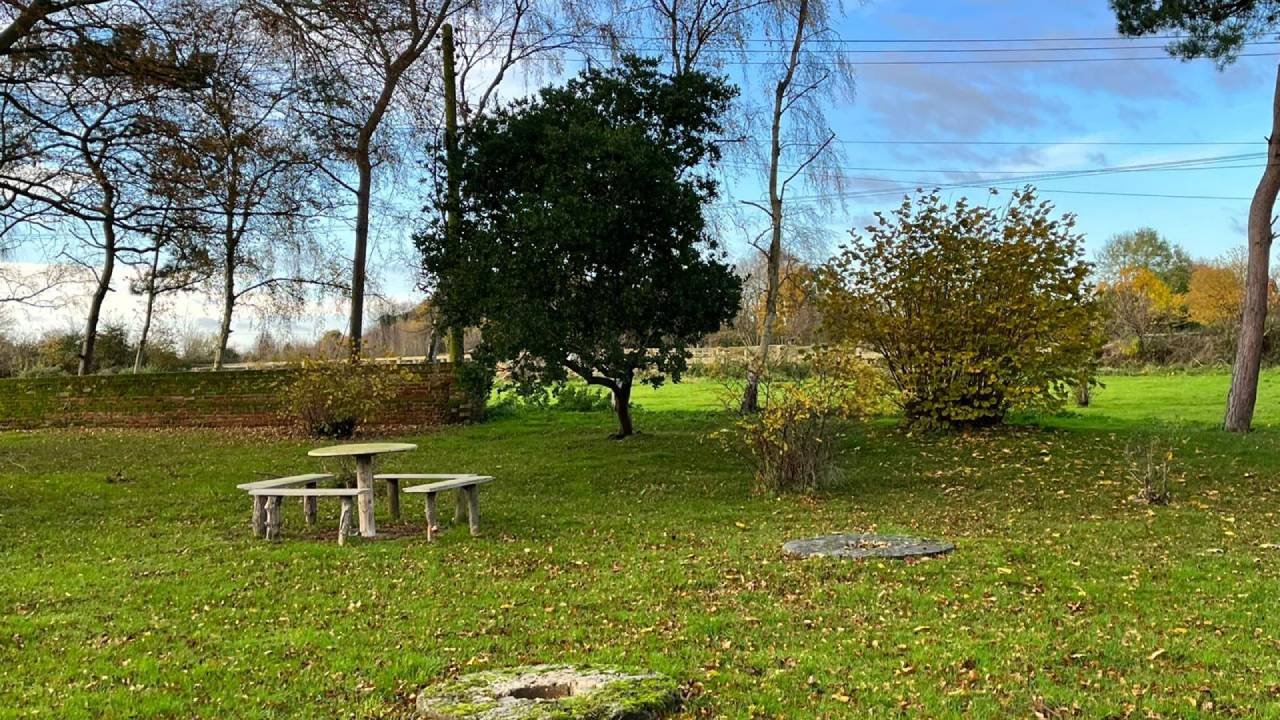 Massive garden with outside seating